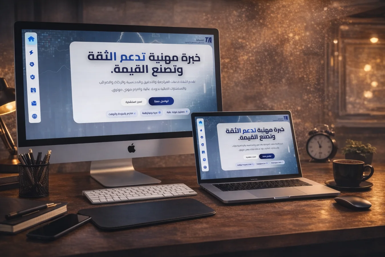 تصميم موقع الشبانة محاسبون ومراجعون قانونيون